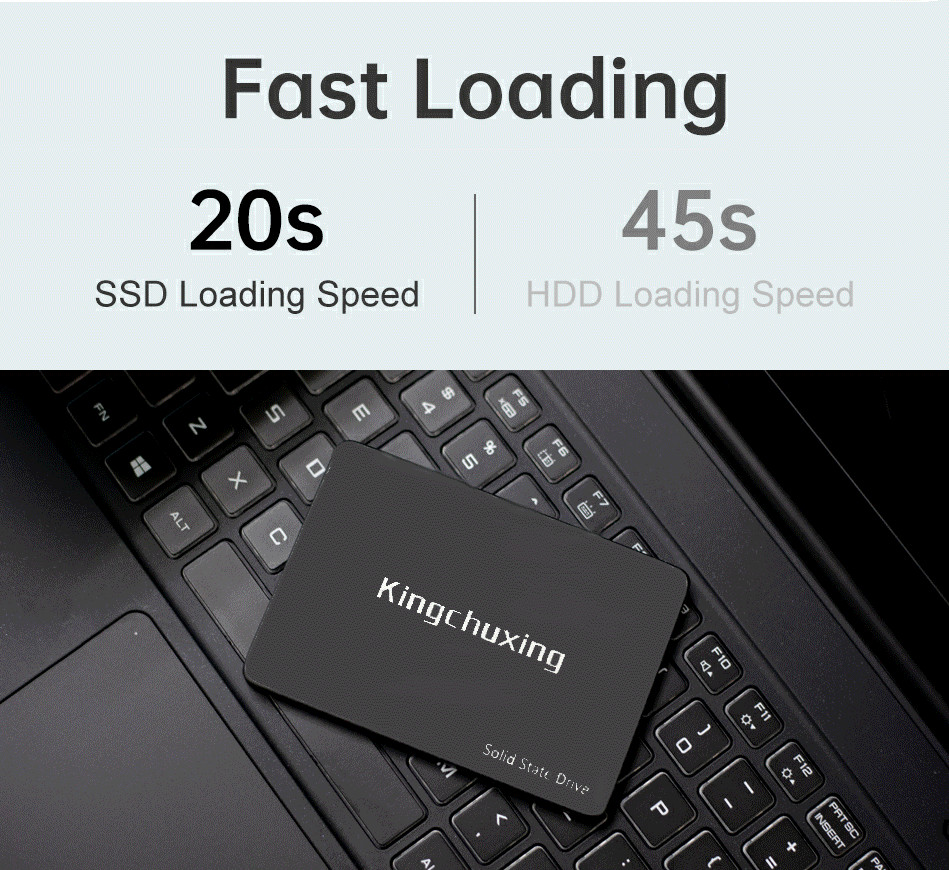 Kingchuxing 512GB 1TB 2TB SSD 2.5″SATA III Internal Solid State Drive 550MB/s