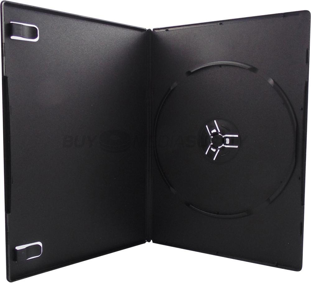 7mm Slimline Black 1 Disc DVD Case Lot
