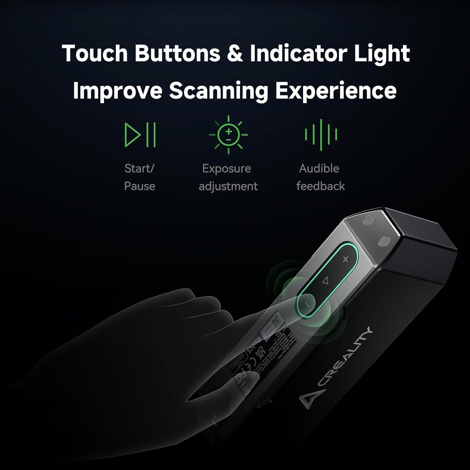 Creality Handheld 3D Scanner CR-Scan Otter 0.02mm Accuracy Full-Color Scanning