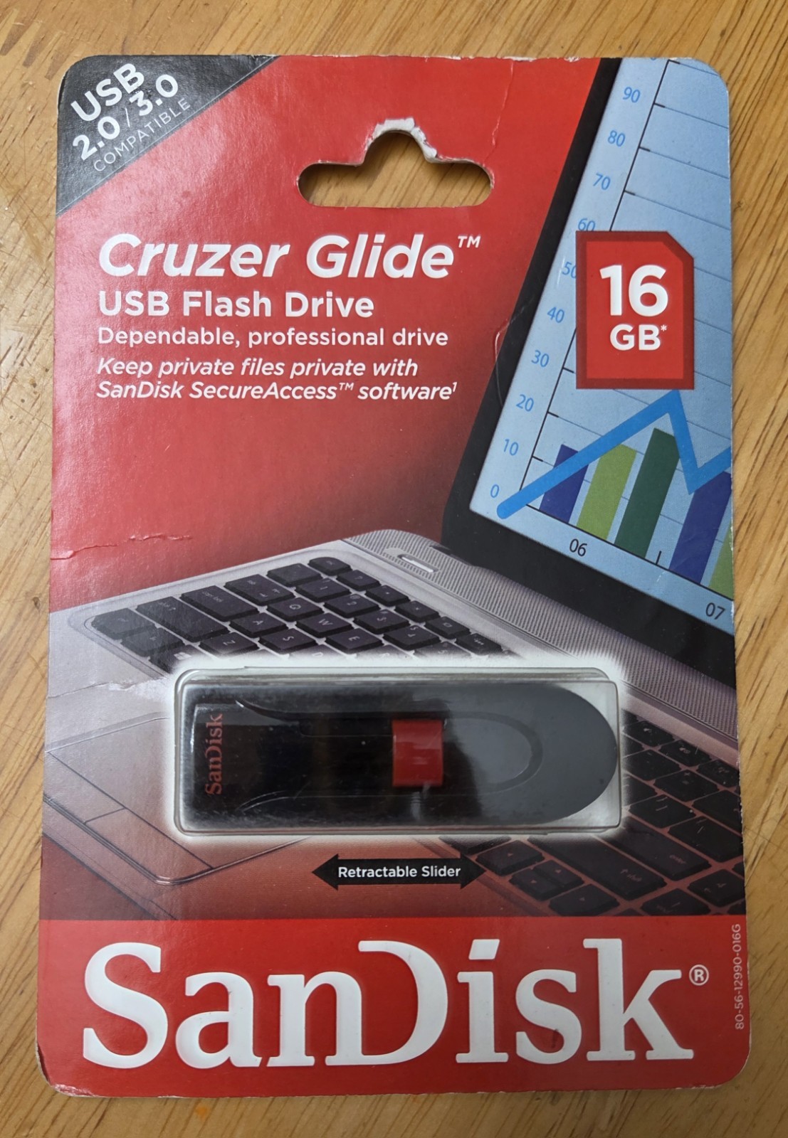 SanDisk Cruzer Glide 16GB USB Flash Drive BRAND NEW 📦 Fast 🚚
