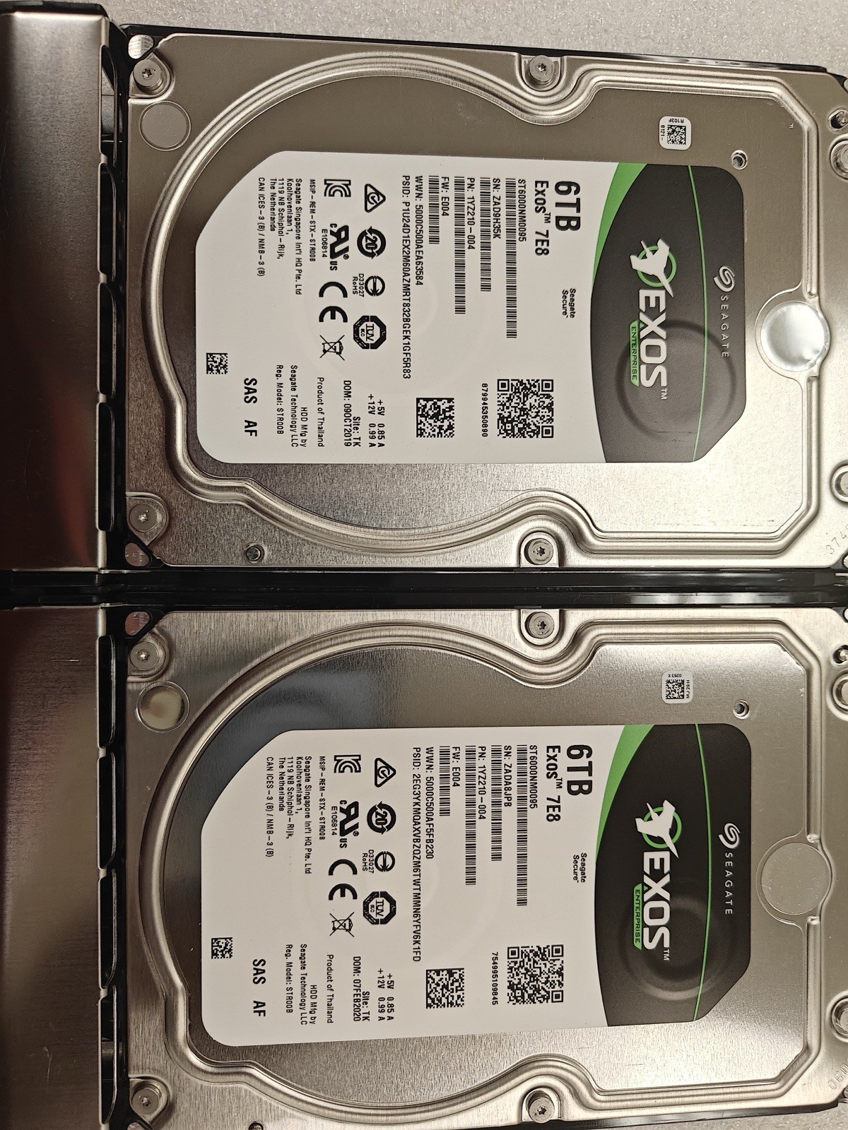 Seagate Exos 7E8 6TB SAS 3.5″ Enterprise Hard Drive ST6000NM0095