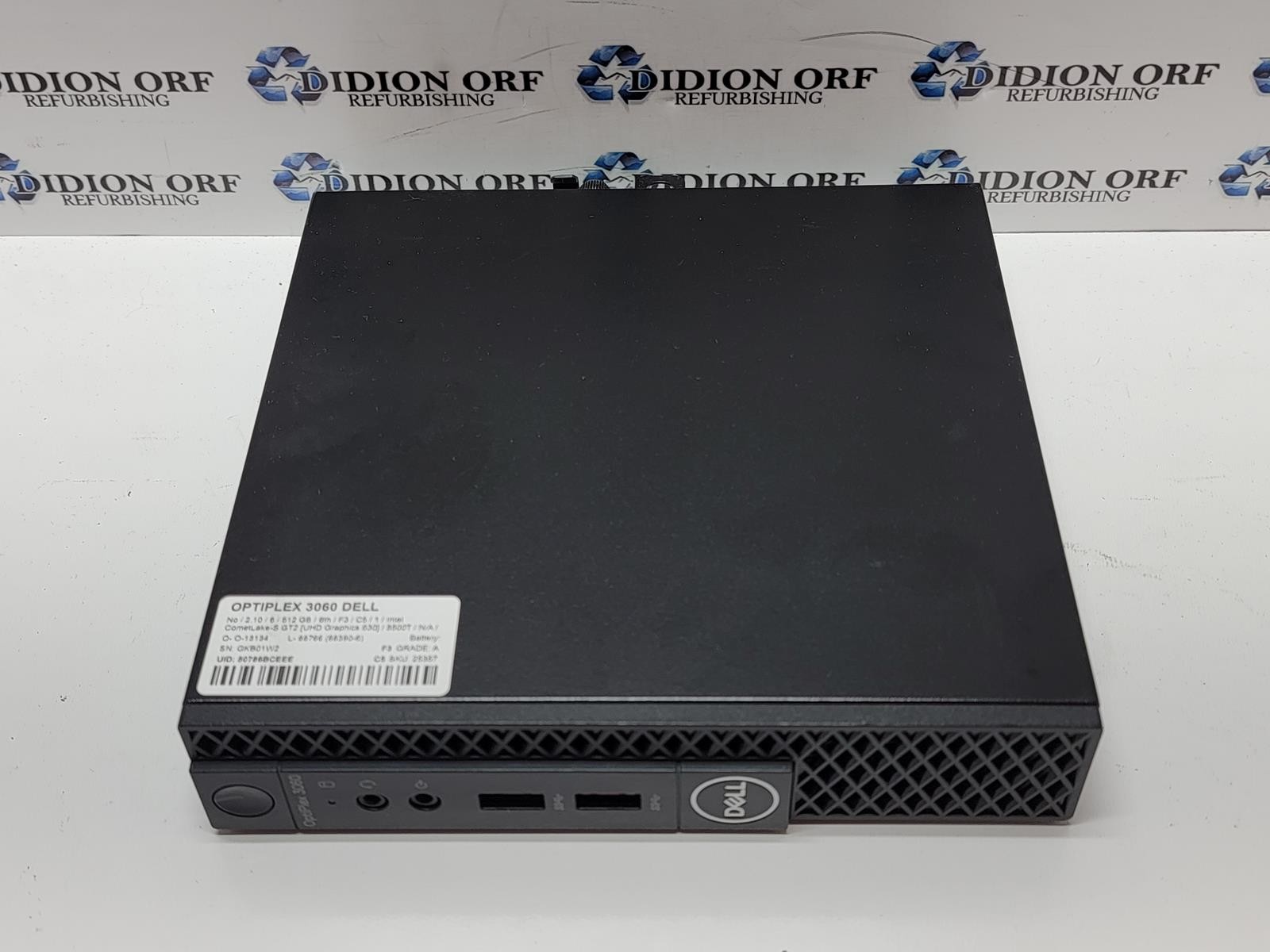 DELL OPTIPLEX 3060 i5 8500T 2.10GHz 8 GB RAM 512 GB SSD NO OS SKU 25357
