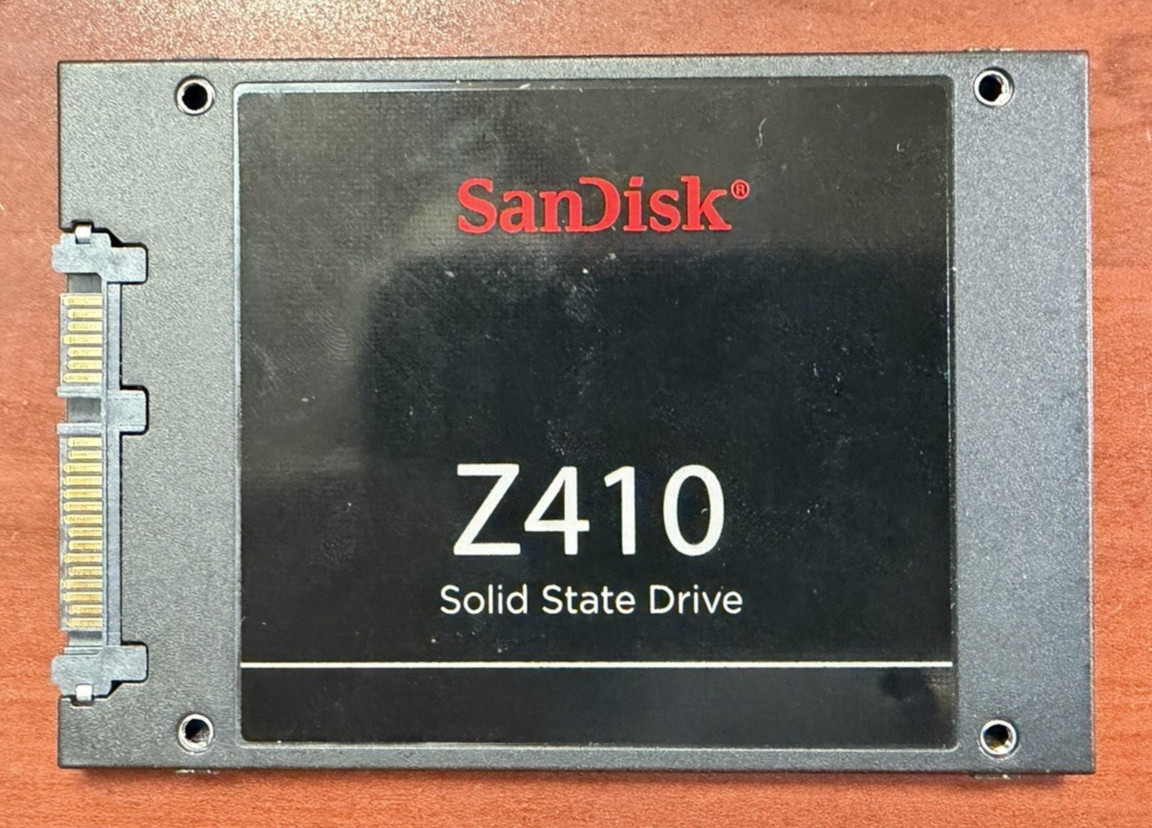 240GB SSD 2.5″ 7mm SATA 6Gb/s SanDisk Z410 SD8SBBU-240G-1122 Tested Good