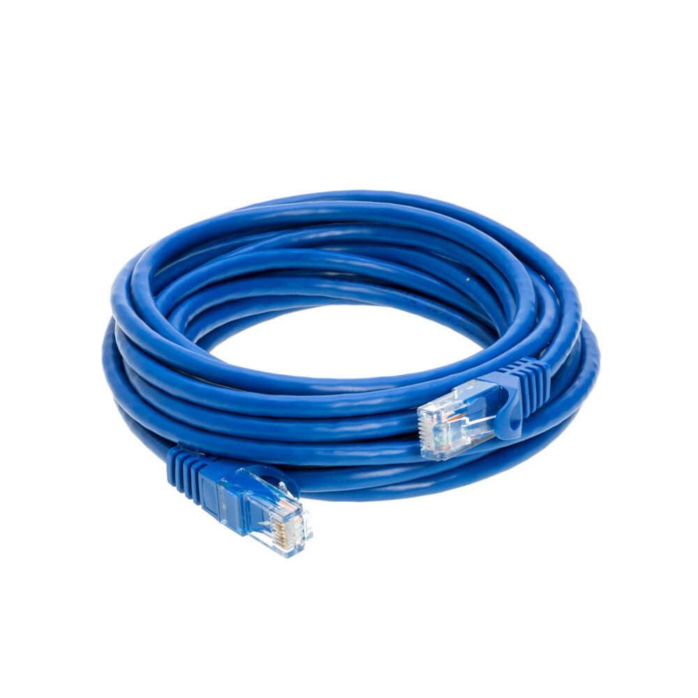 CAT6e/CAT6 Ethernet LAN Network RJ45 Patch Cable Blue 25FT – 200FT Multipack LOT