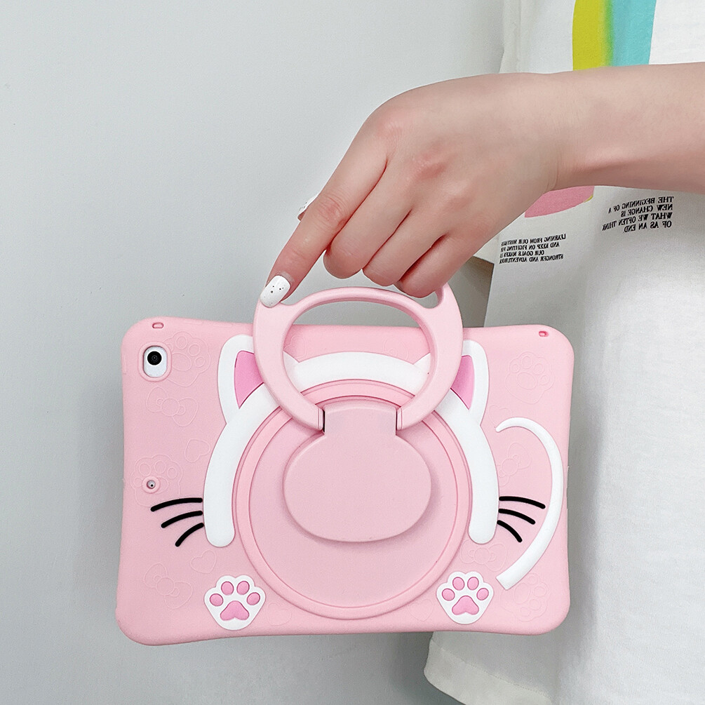 For iPad 5th 6th Generation 9.7″ iPad 10th Gen 10.9″ Kids Rotating Stand Case