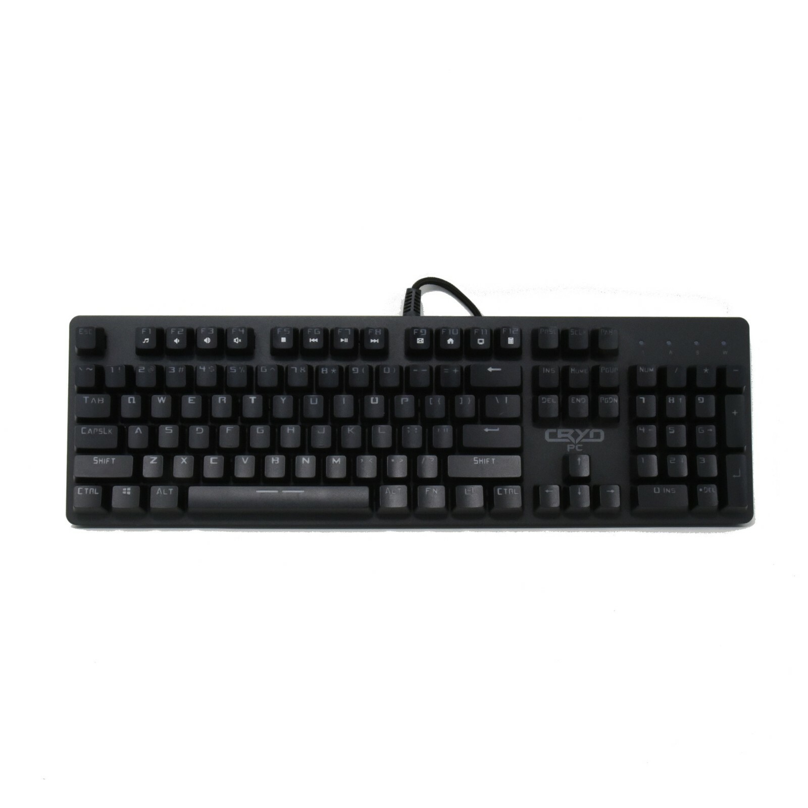 Full Mechanical Gaming Keyboard Wired Backlit RGB LED Rainbow 10-Key Cryo-PC