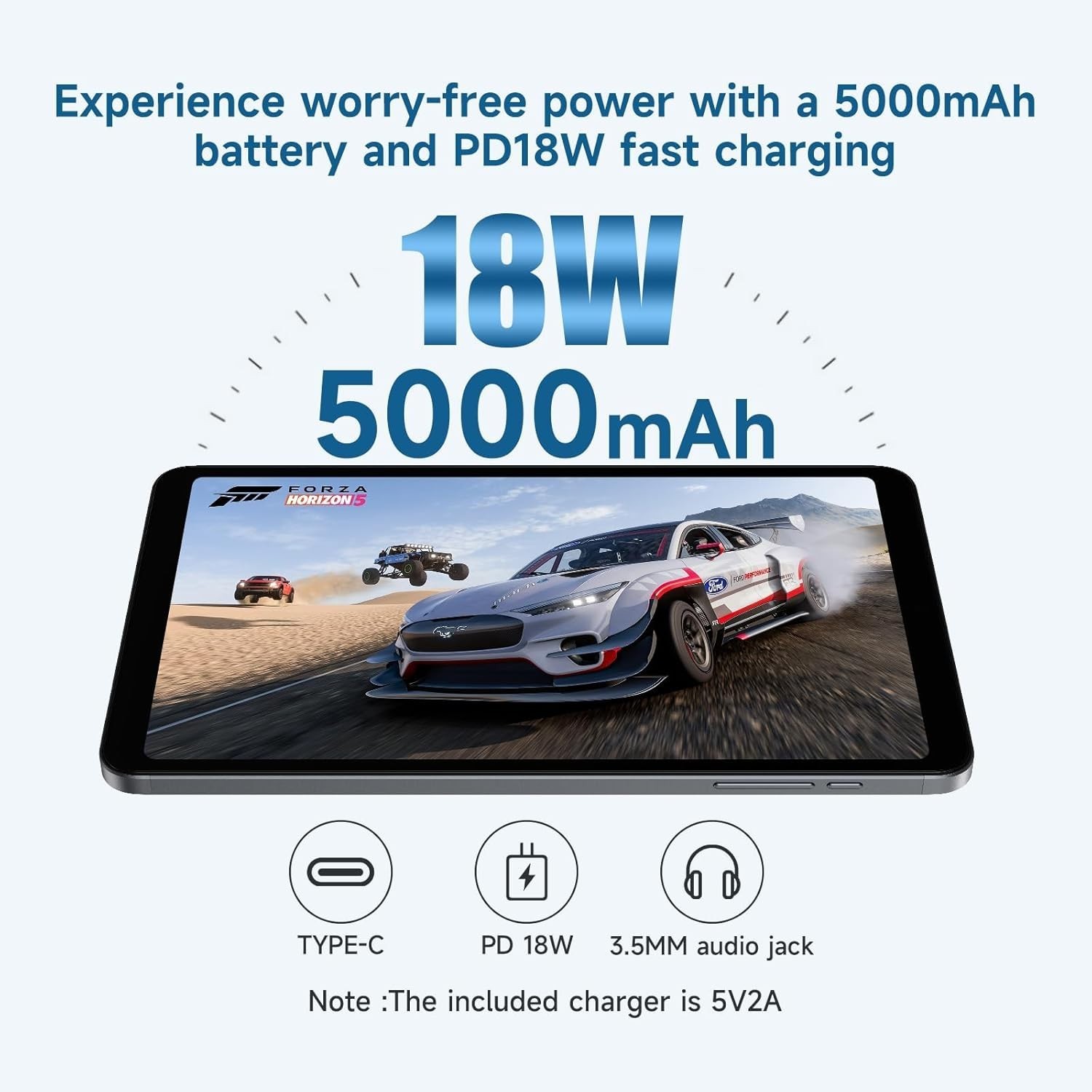 ALLDOCUBE 8.4 inch Tablet FHD+ 1920×1200 16GB(8+8) +128GB 5MP/13MP 4G LTE