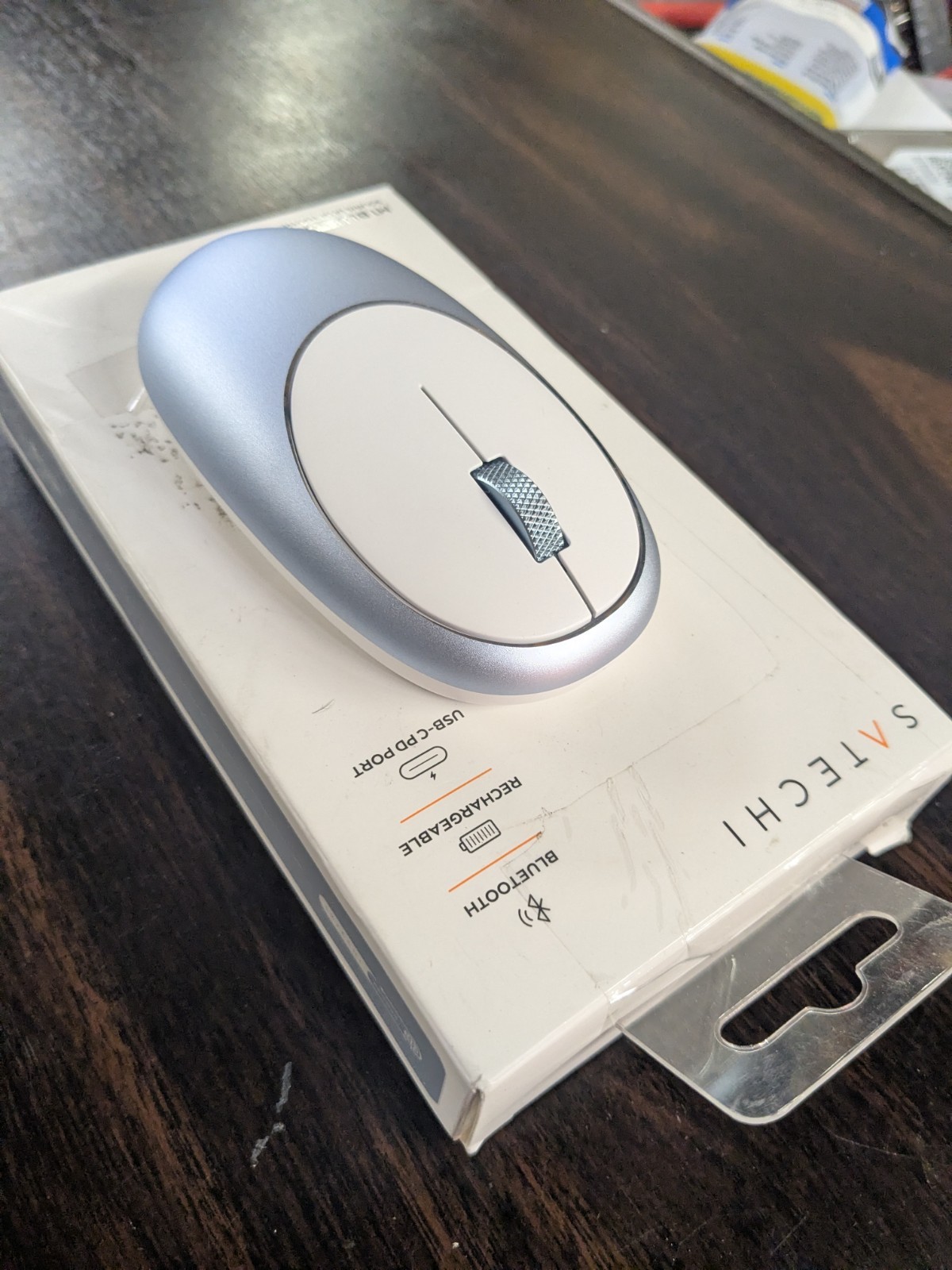 SATECHI M1 Wireless Bluetooth Mouse Rechargable USB-C