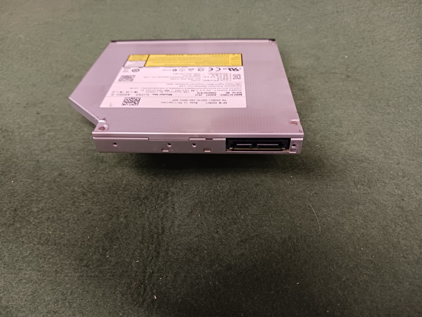 Panasonic UJ265 BDXL Blu-ray Burner Player 12.7mm SATA Drive Bluray Slot load