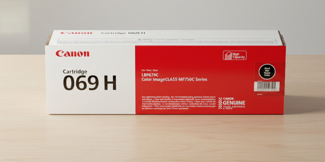 ✅ Genuine Canon 069H CMYK Toner Set – High Yield Original Cartridges