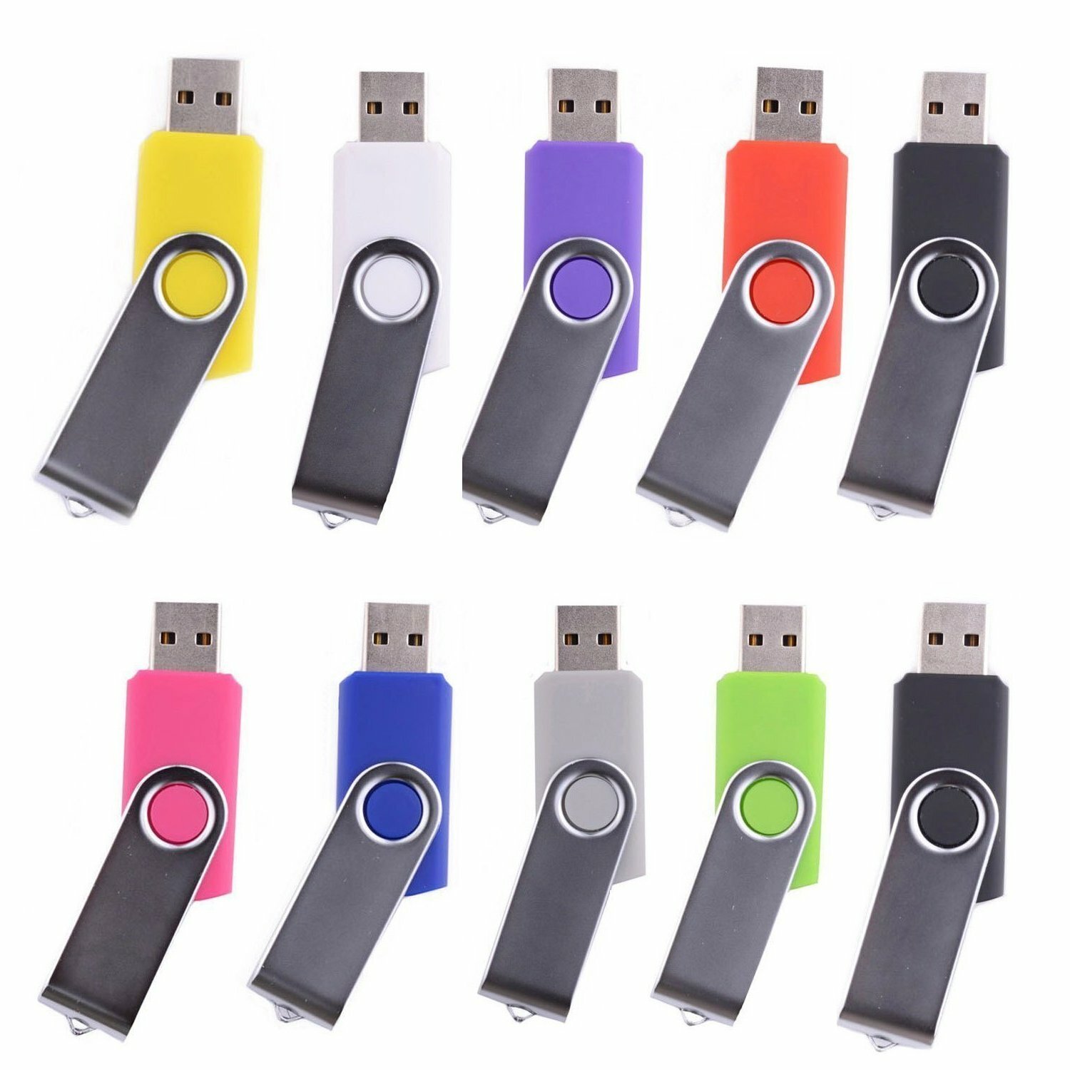 Wholesale (100 Pack) USB Flash Memory Stick Pen Drives Thumb U Disk 1MB – 32GB