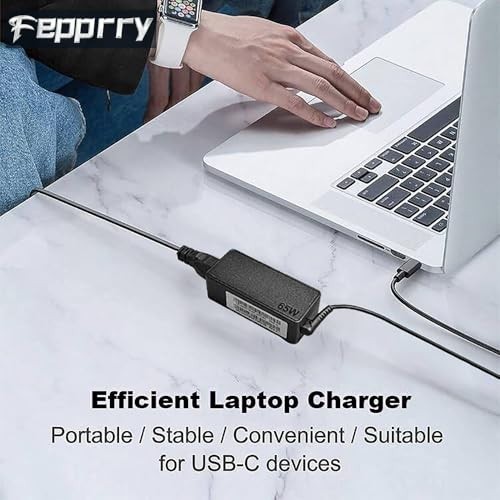 65W USB C Laptop Charger for Lenovo ThinkPad Yoga Chromebook – ADLX65YDC2A Repla