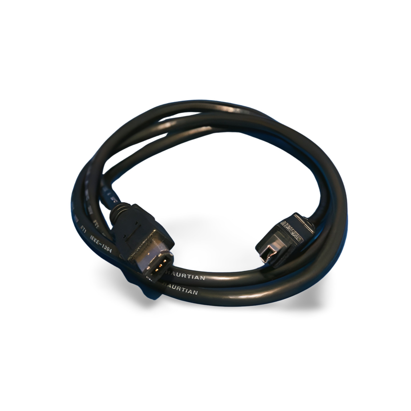 3ft Firewire Cable 6 Pin to 4 Pin with Ferrite 1394a – Black