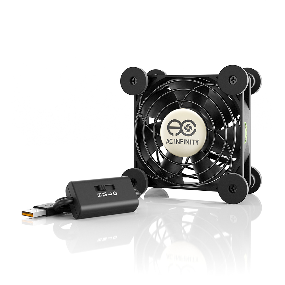 MULTIFAN S1, Quiet 80mm USB Cooling Fan for Receiver DVR Computer XBOX Cabinets