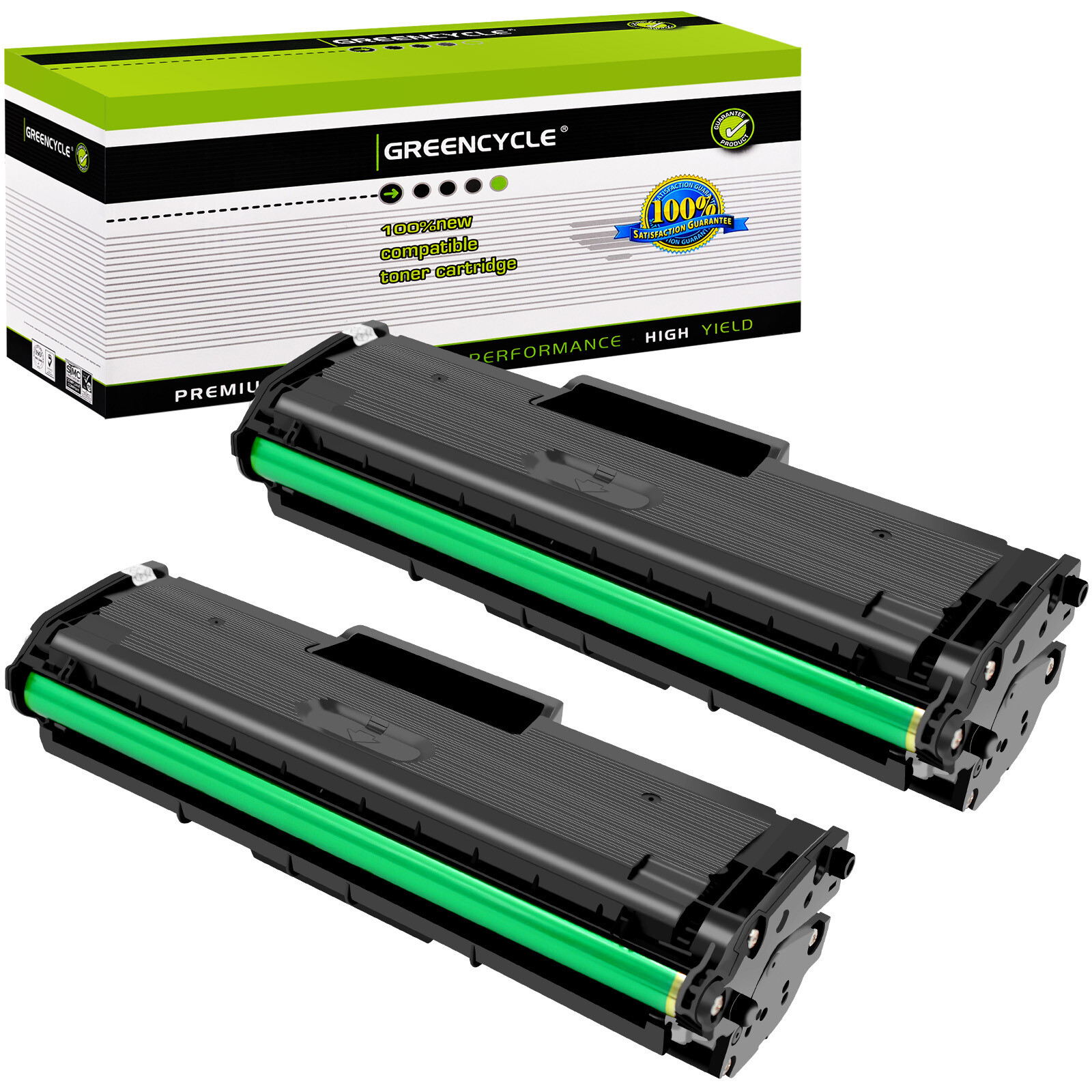 2× MLT-D101S 101L Toner Cartridge Fit for Samsung ML-2160 ML-2161 2162 SCX-3406W