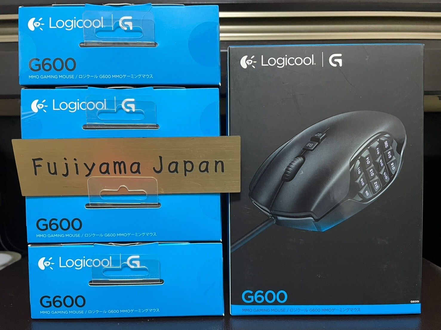 Logitech Logicool G600t MMO Computer mouse Button 20 FF XIV G600 Plastic