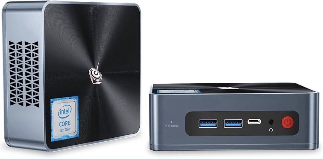 Beelink SEi8 Mini PC Intel Core i3-8109U 16GB RAM 500GB NVMe SSD Windows 11