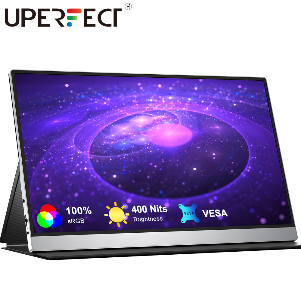 Used | UPERFECT Portable Monitor 4K 15.6″ 3840×2160 UHD USB-C Laptop Screen