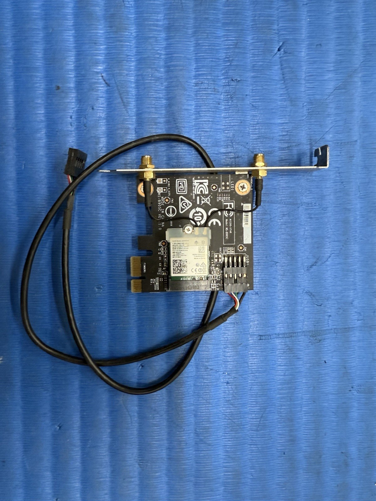MSI MS-B905C Wireless Adapter Dual-Band 867 Mbps PCI Express – Used