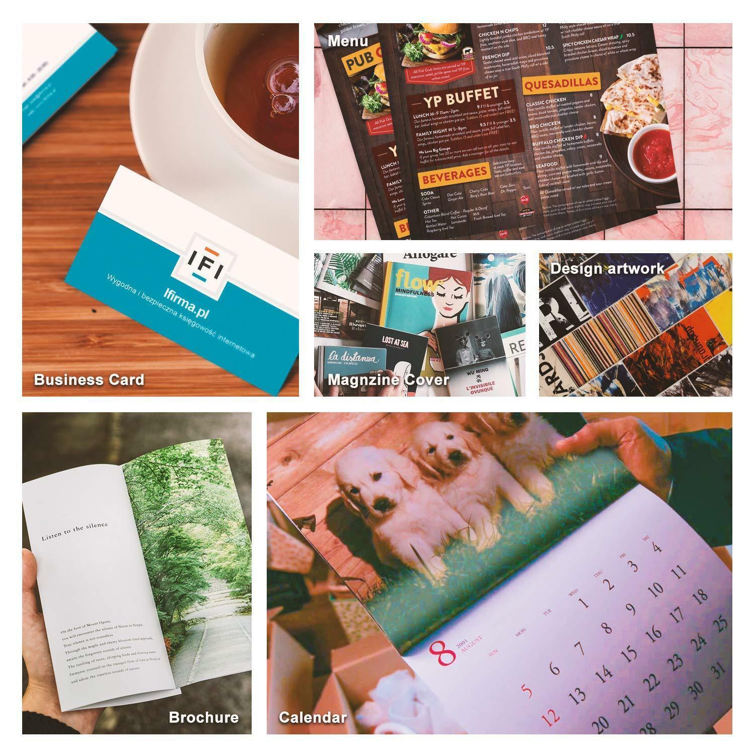 400 Sheets Koala Inkjet Printer Photo Paper 8.5×11 Glossy 36 lb DIY Bag Brochure