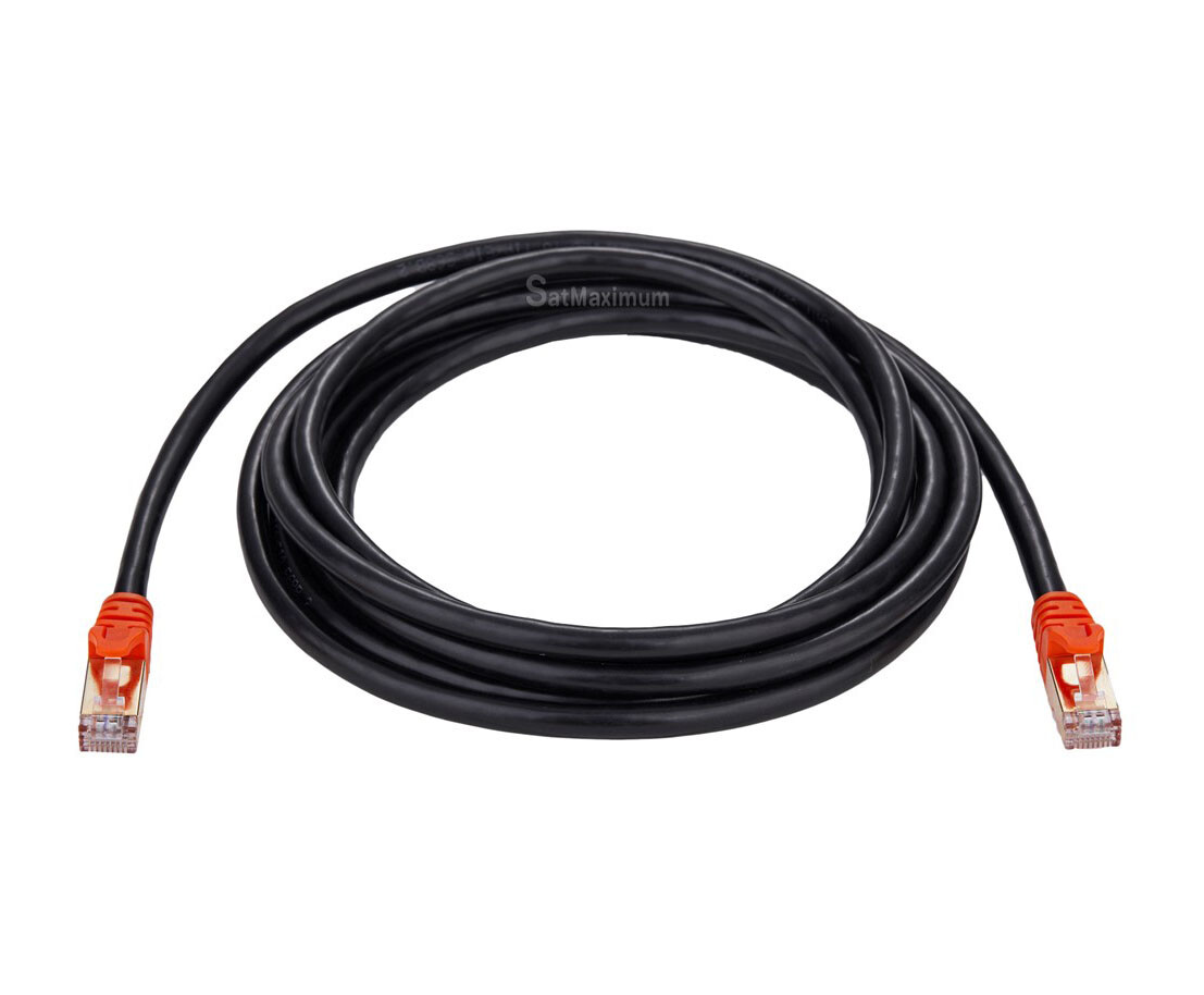 CAT7 Outdoor Waterproof Cable Direct Burial Copper UV Resistant 6FT- 200FT Lot