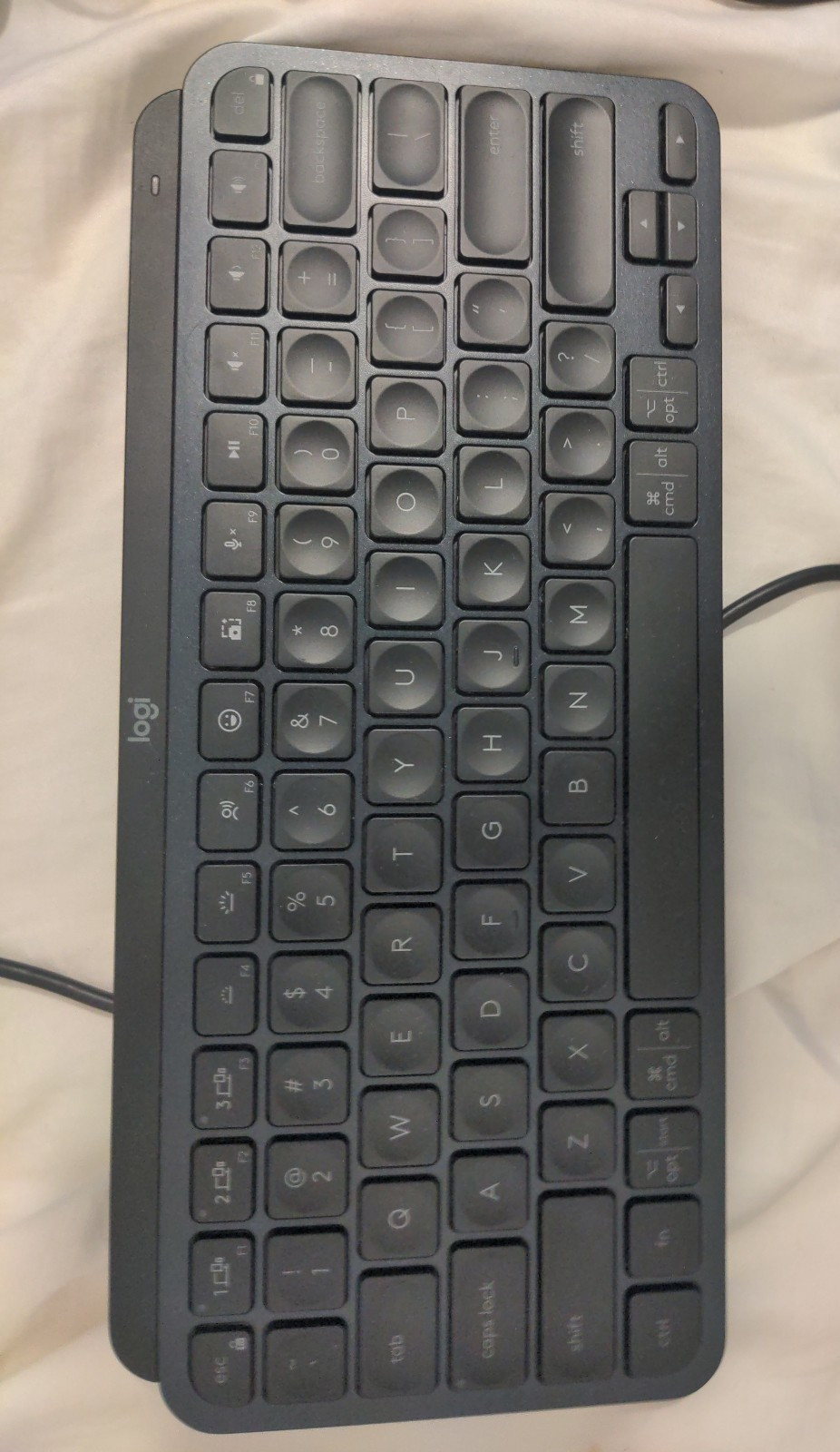 Logitech MX Keys Mini for Business Wireless Keyboard (Graphite), English – US