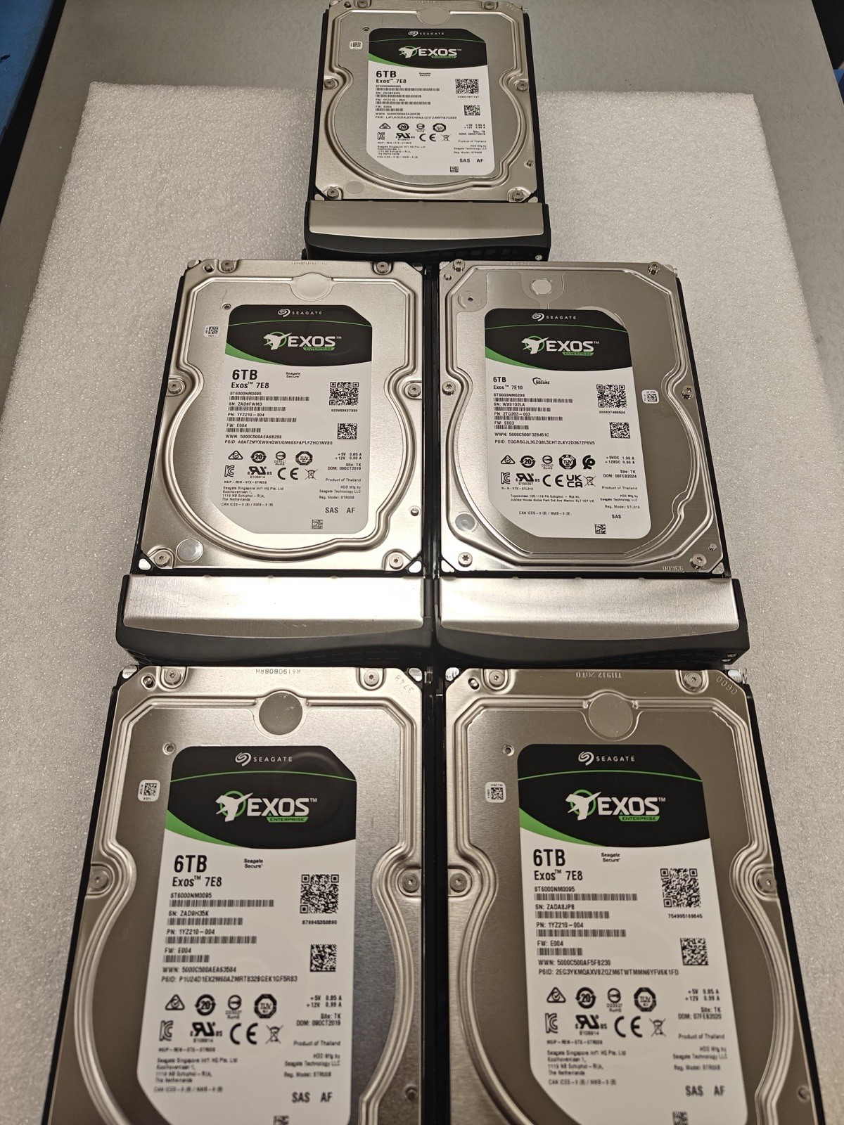 Seagate Exos 7E8 6TB SAS 3.5″ Enterprise Hard Drive ST6000NM0095