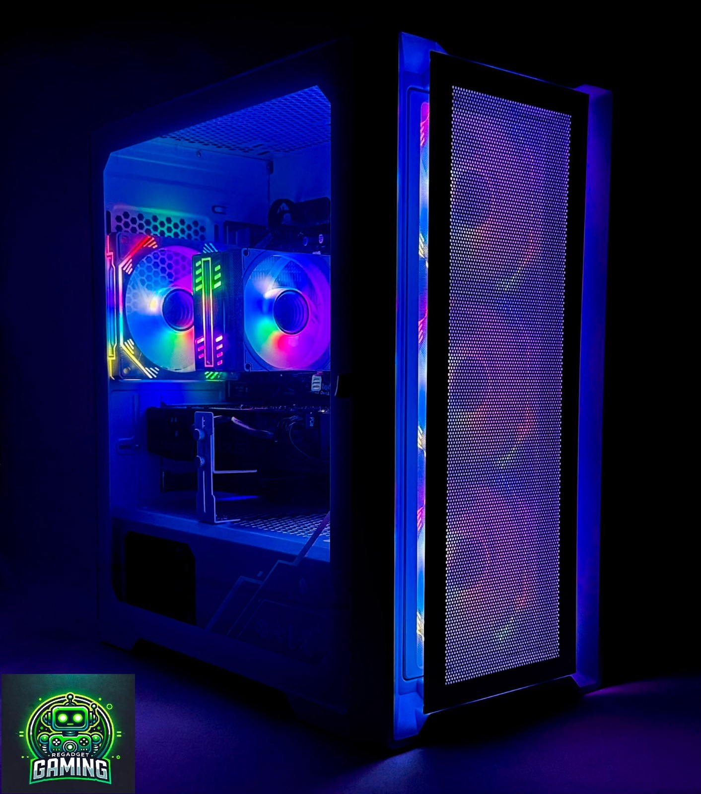 Gadget Gaming Desktop PC: i5-8500! 16GB RAM – 512GB NVME SSD! Intel UHD 630!