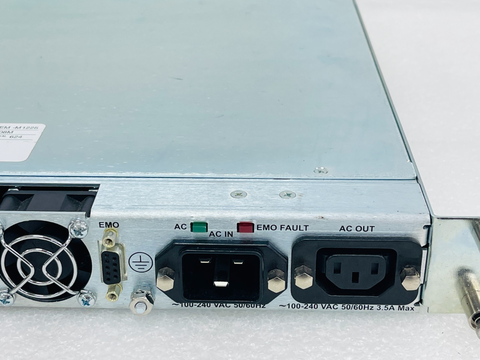 USED – Jasper Electronics RPS-28 SYSTEM-M1225 Power Supply With 30-Days Warranty
