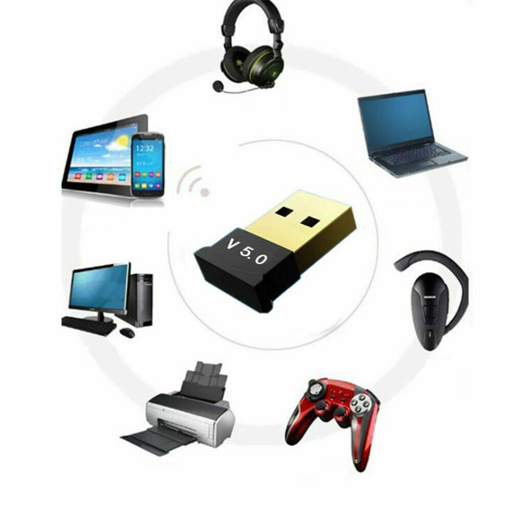 NEW USB Bluetooth 5.0 & 4.0 Wireless Audio Music Stereo Adapter receiver USA LOT