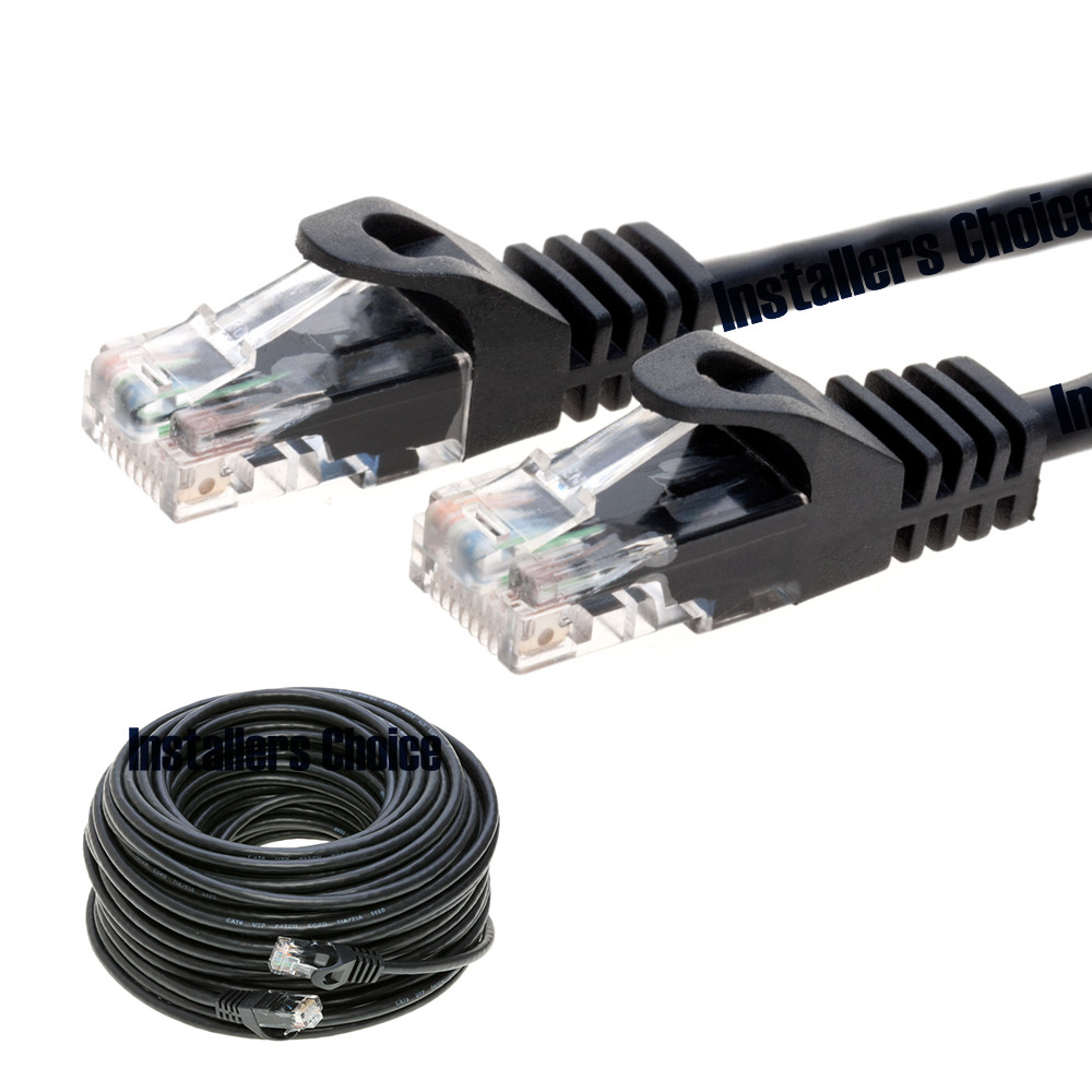 30 ft feet Cat5 Cable CAT5E RJ45 LAN Network Ethernet Router Switch Patch Cord