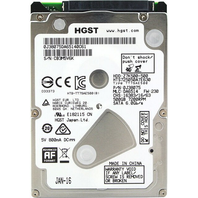 500GB Hard Drive with Windows 10 Home 64-Bit Preloaded for HP 255 G5 Laptop