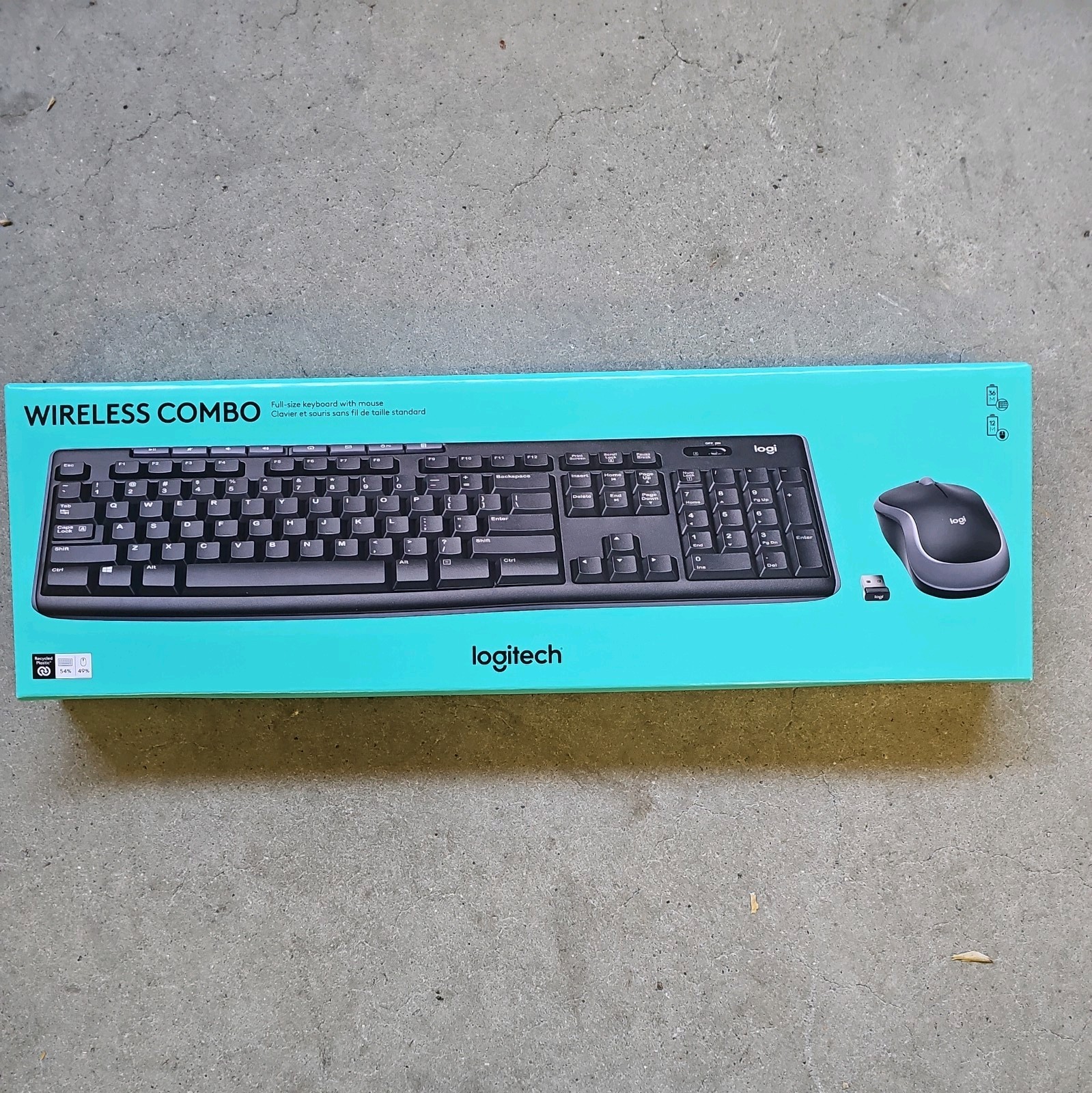 Logitech Wireless Keyboard and Mouse Combo (920-008971)