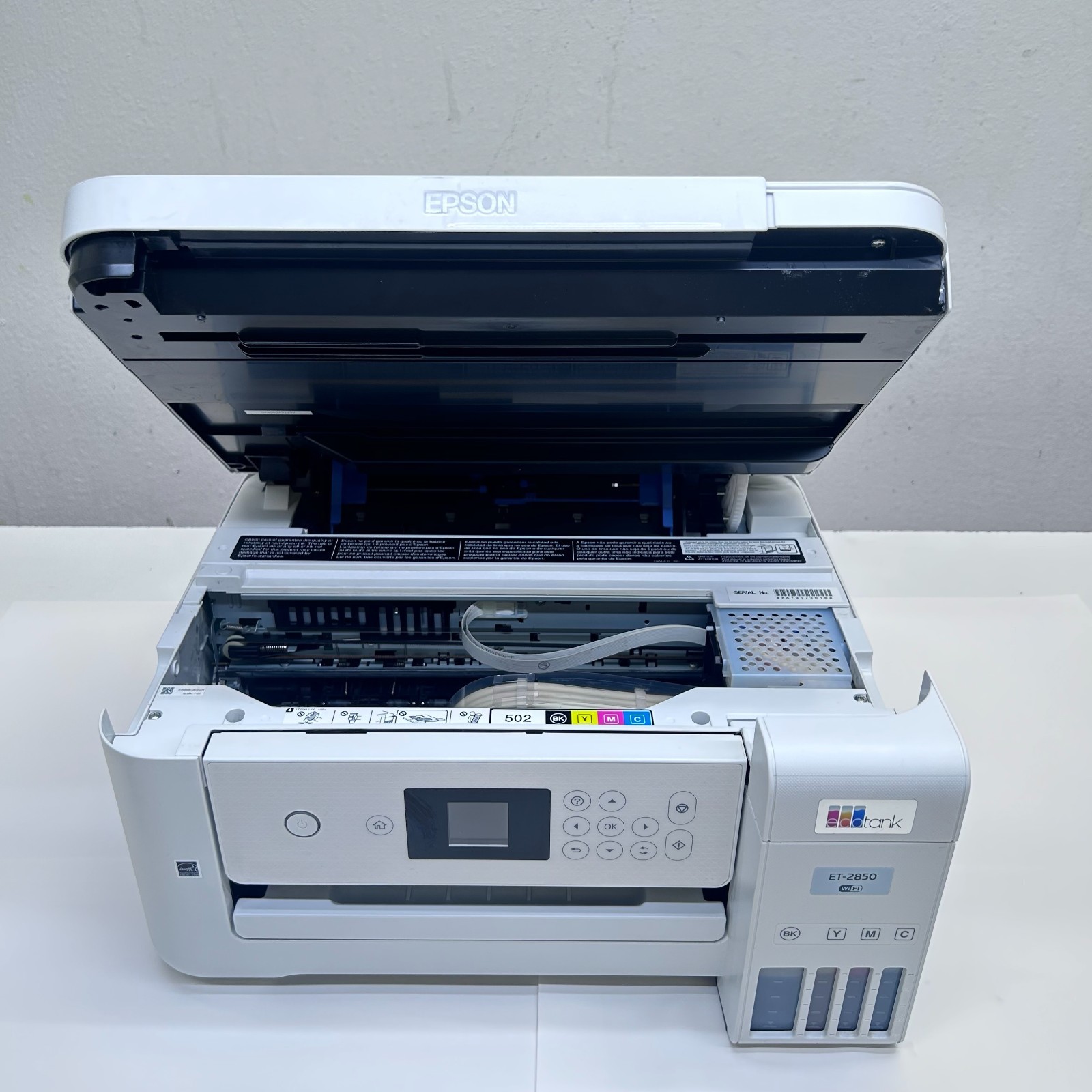 Epson EcoTank Wireless Color All-in-One ET-2850 – 20 PAGES