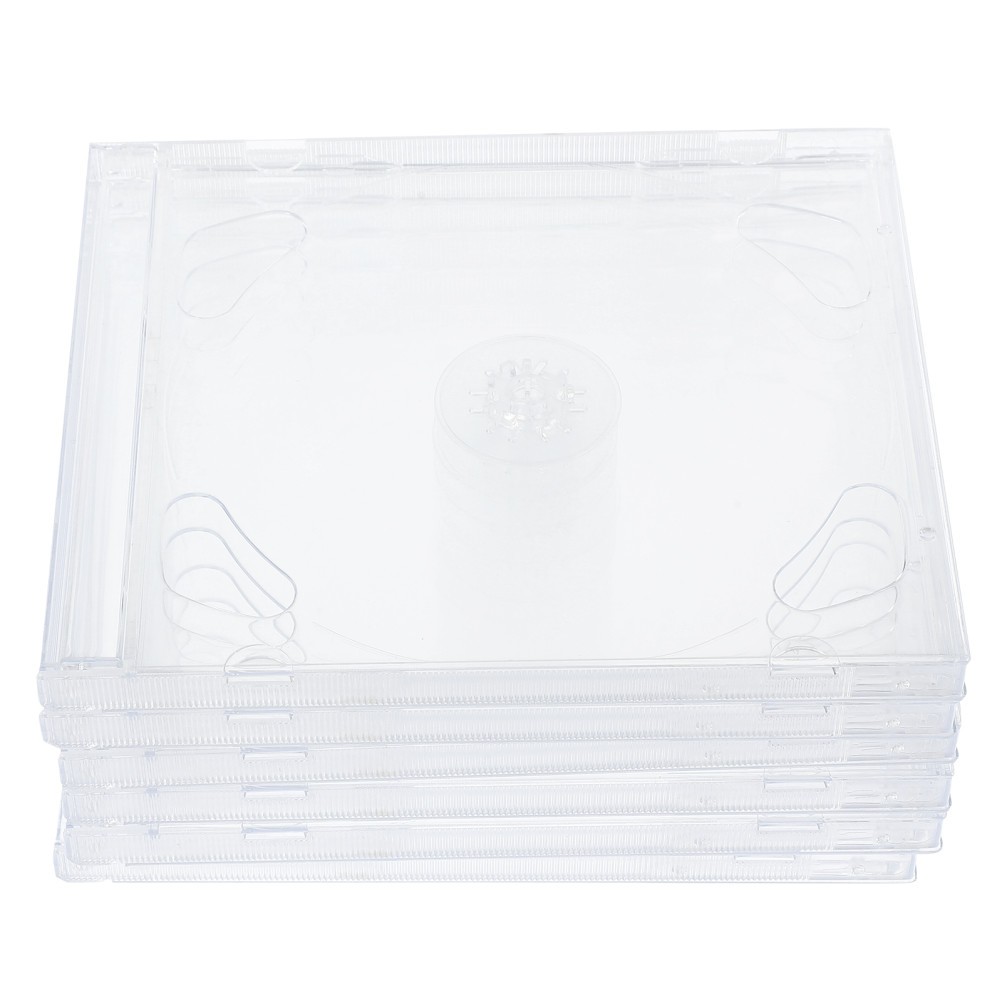 6 Pcs Dvd Organizer Case Disc CD Holder Automotive Storage Cases