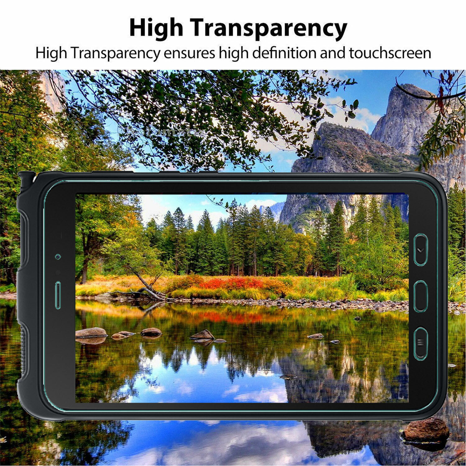 2 PCS Tempered Glass Screen Protector For Samsung Galaxy Tab Active3 8.0″ 2020