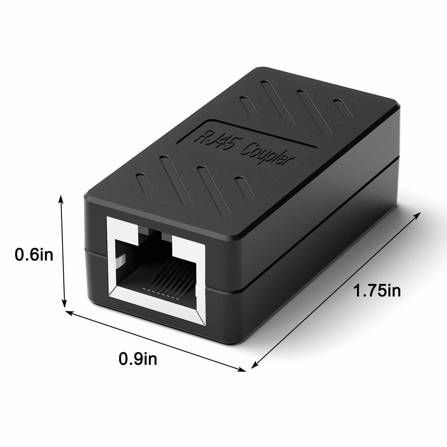 RJ45 Coupler Ethernet Inline Cat6 Cat5e Network Cable Extension Jack Adapter