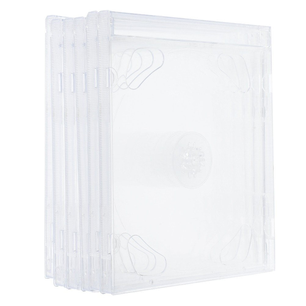6 Pcs Dvd Organizer Case Disc CD Holder Automotive Storage Cases