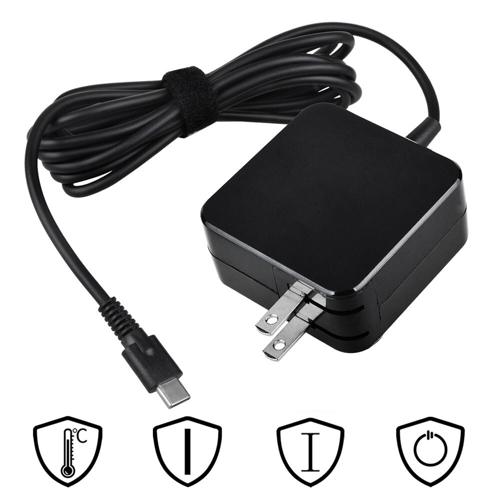 65W USB-C Type-C AC Adapter Charger For Lenovo ADLX65YLC3A ADLX65YDC2A Power PSU