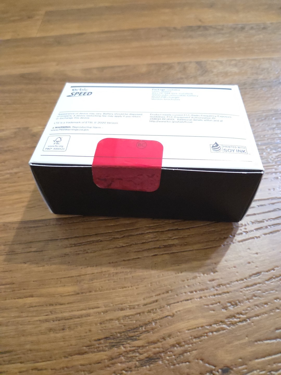 New Verizon Orbic Speed Mobile 4G LTE Mobile Broadband WiFi Hotspot ORB400LBVZRT