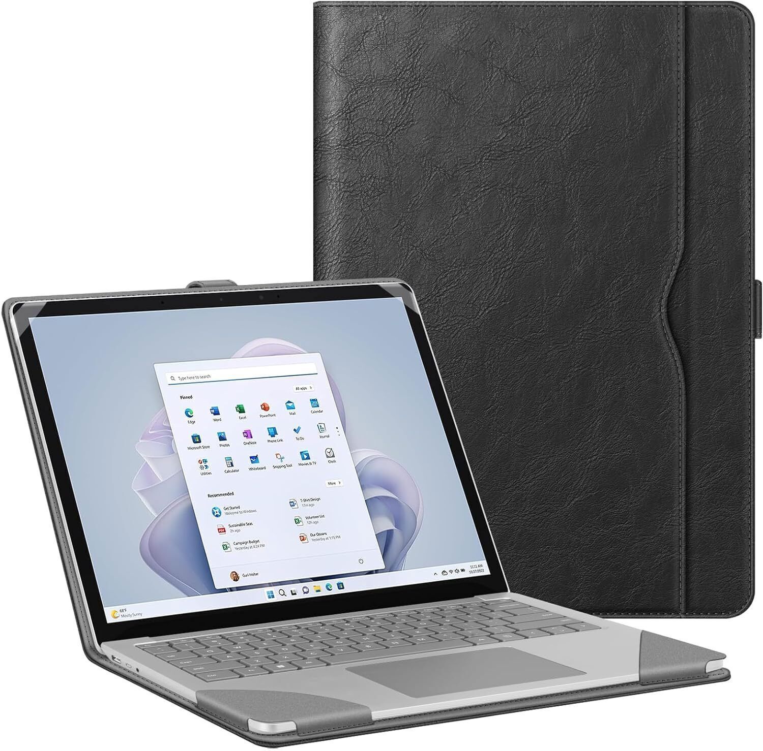 Sleeve Case for 13.5″ Microsoft Surface Laptop 6/5/4/3/2 Protective Book Cover