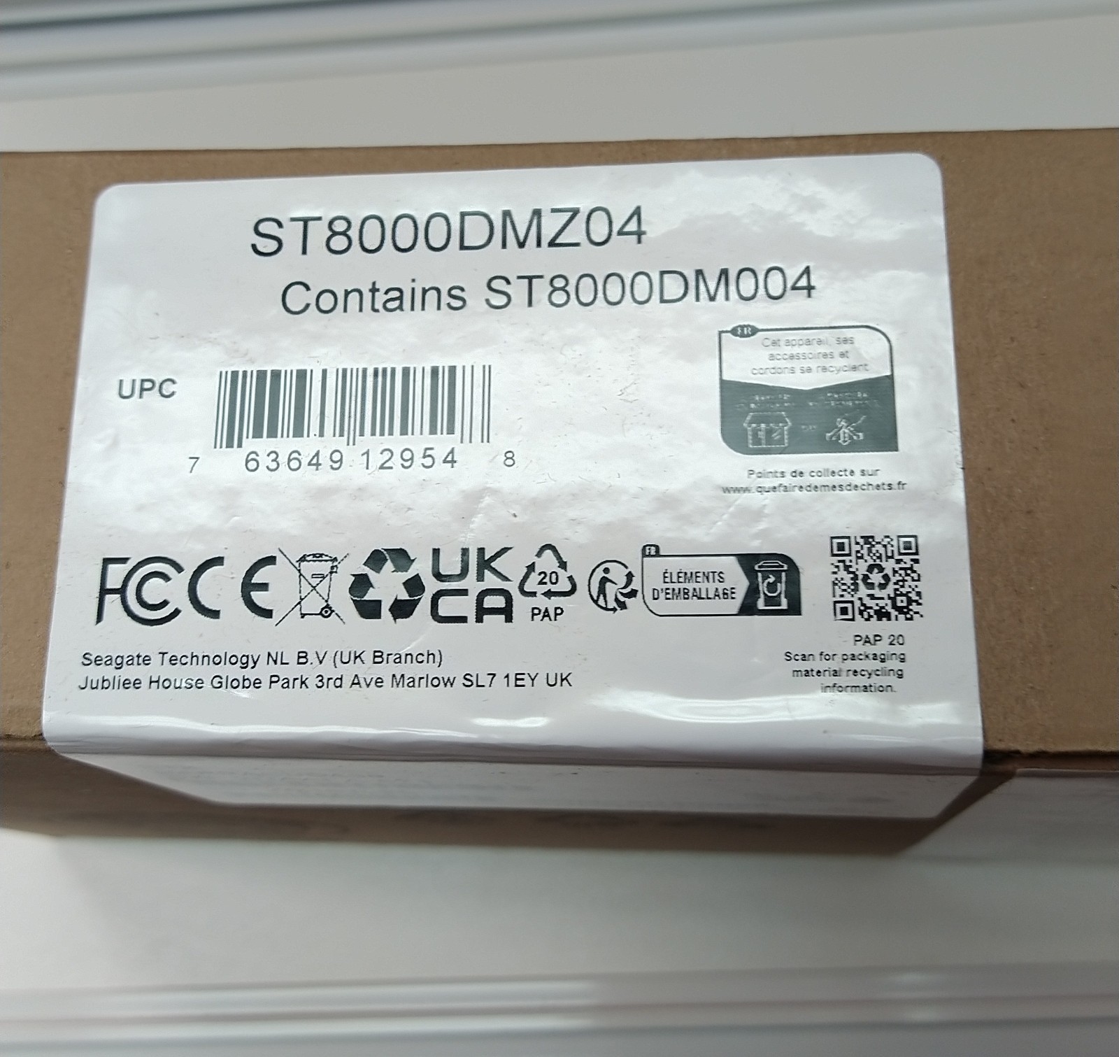 Seagate Barracuda ST8000DM004 8TB,Internal,5400 RPM,3.5 inch (ST8000DMZ04/DM004)