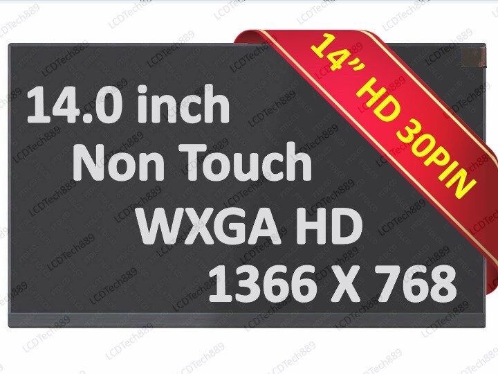 DP/N 0TTMDK Dell PN TTMDK HD 1366×768 Matte 30pin LCD Screen LED Display NEW