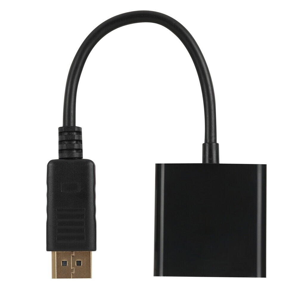 Displayport DP Male To VGA Female Adapter Display Port Cable Converter A6O8