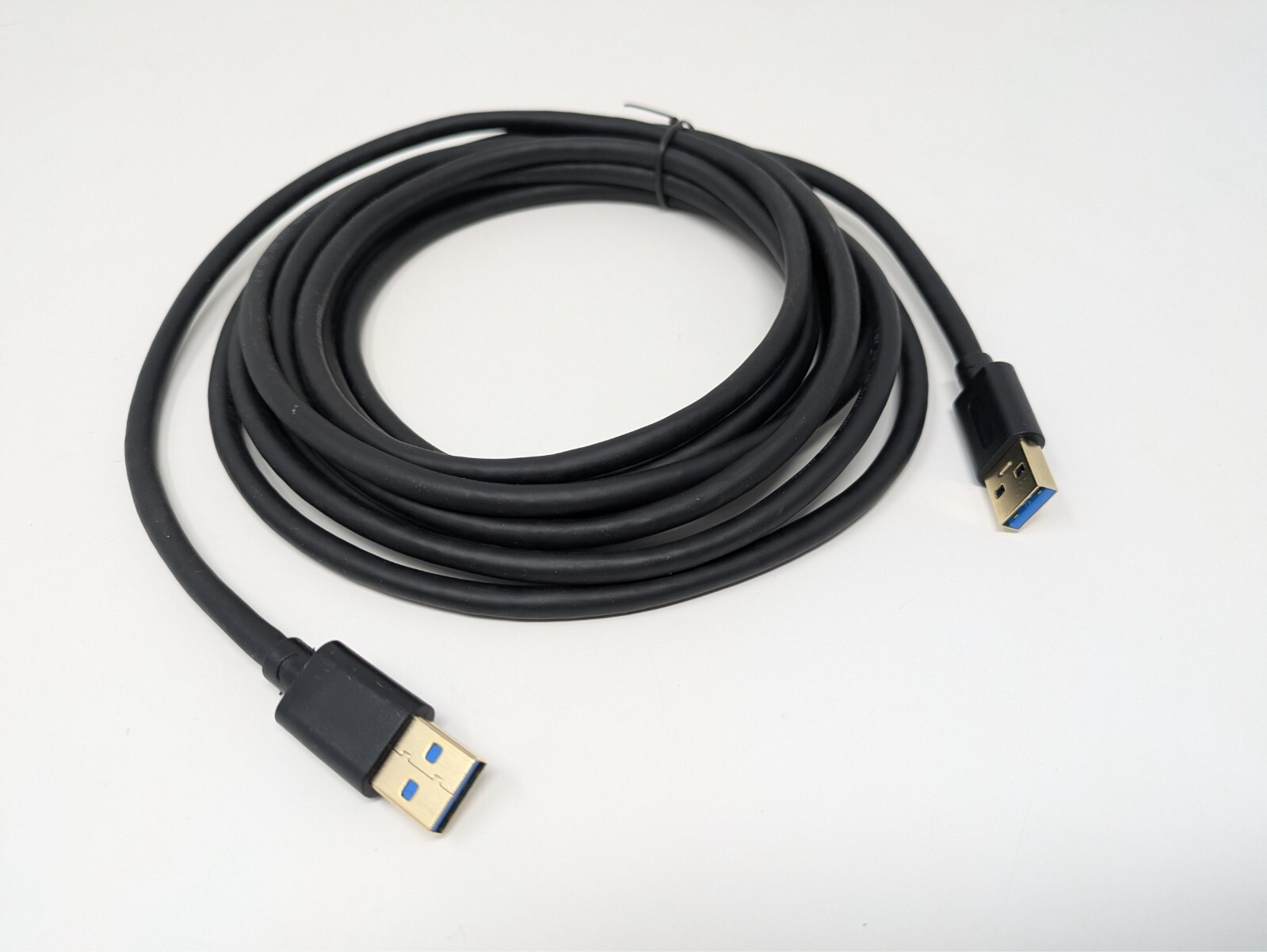 (LOT of 3) USB 3.0 ~ A to A ~Male Cable ~ 12 Foot / 4 Meter ~ USB to USB Cable