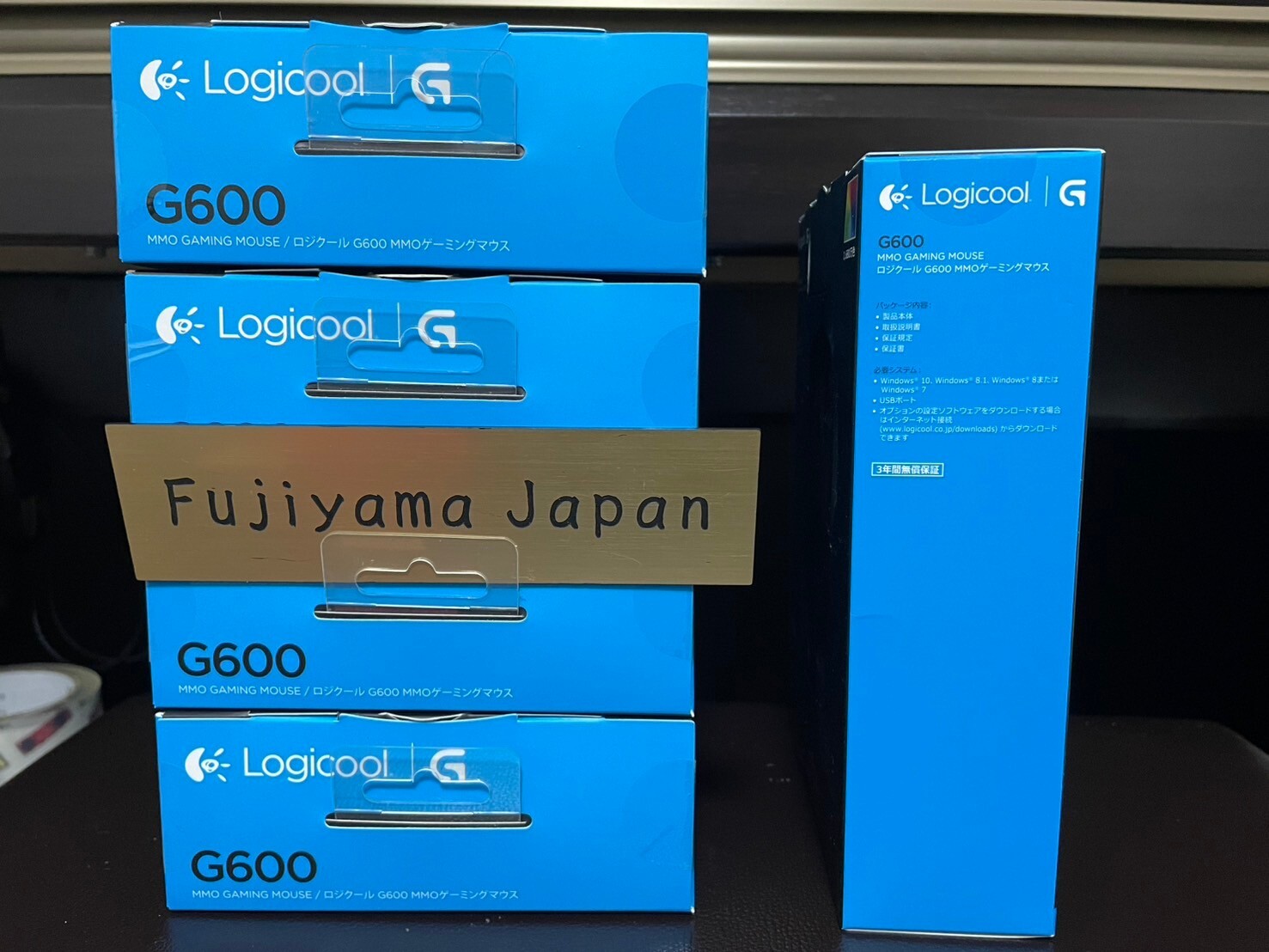 Logitech Logicool G600t MMO Computer mouse Button 20 FF XIV G600 Plastic