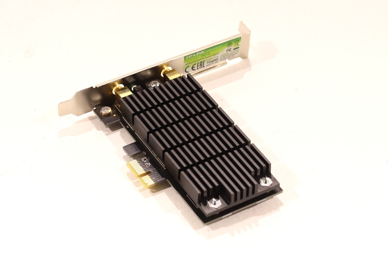 TP-Link Archer T6E Dual-Band 867Mbps PCI Express Wi-Fi Adapter Tested Working