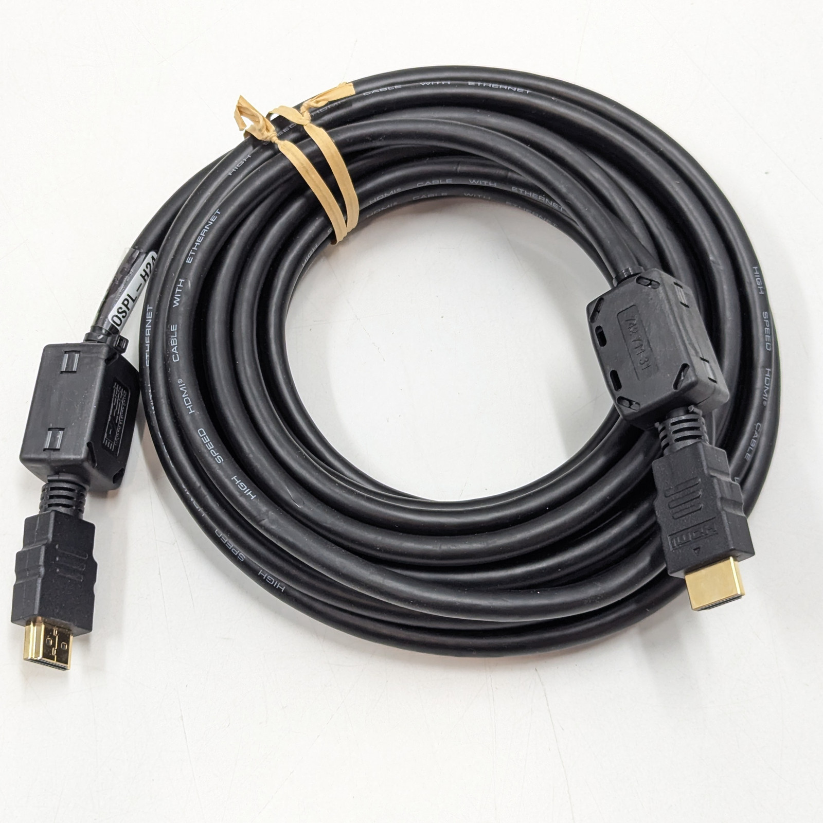 Unbranded Assorted USB-A to USB-B & HDMI Cables | Black | Lot of 22