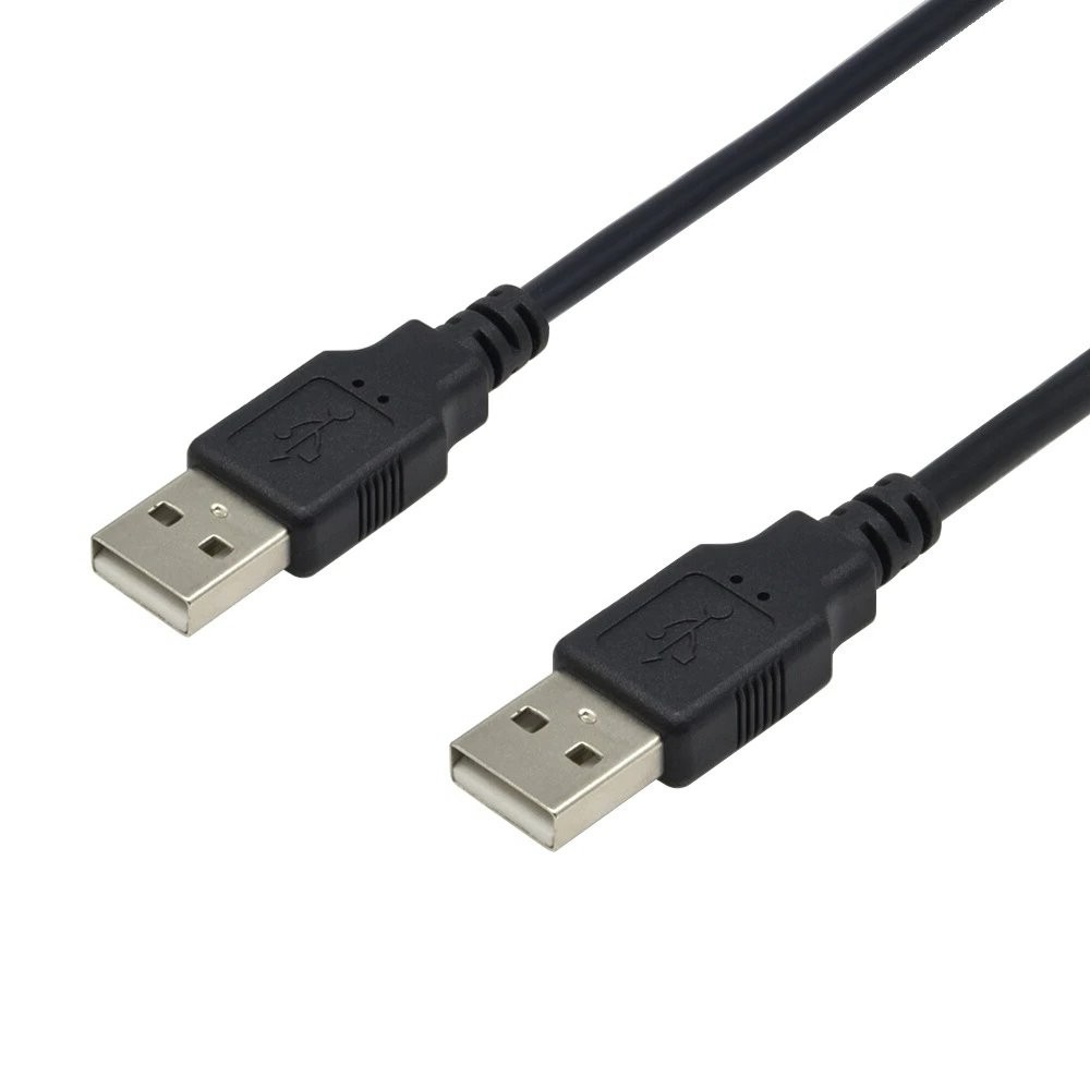 1Ft USB 2.0 High Speed Cable USB 2.0 type A-Male to A-Male Cable Cord Black