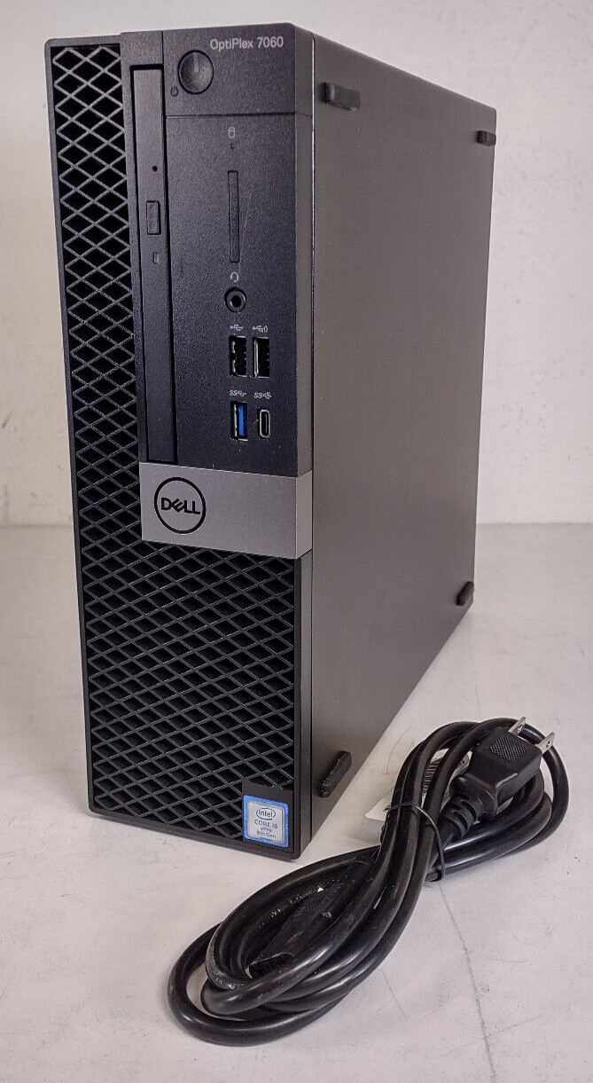 Dell OptiPlex 7060 SFF Desktop i7-8700 3.20GHz 16GB RAM 256GB SSD DVDRW Win10